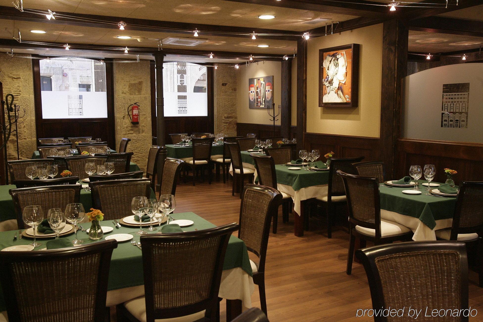 Hotel Rua Villar 산티아고데콤포스텔라 레스토랑 사진