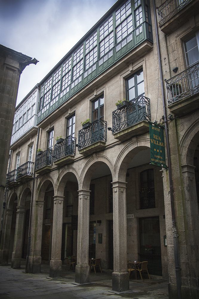 Hotel Rua Villar 산티아고데콤포스텔라 외부 사진